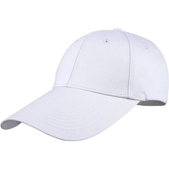 Ajustable Extra Long Bill Baseball Cap Men Women 100% Cotton Visor Hat - Picture 1 of 4